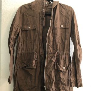 F21 brown jacket size: small